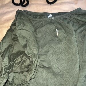 Old Navy Forest Green Relaxed top